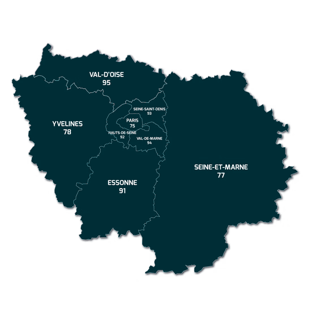 Nos Zones d'Intervention